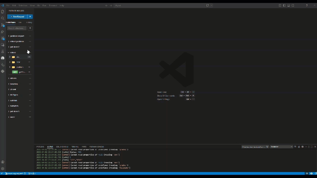 Select individual row of data while sending request